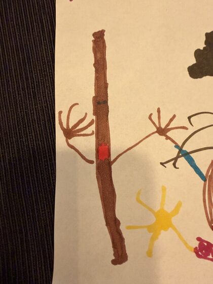 Second enemy sketch by my daughter