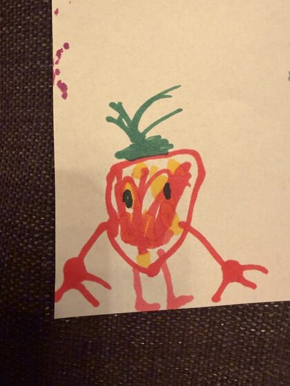 Enemy sketch by my daughter